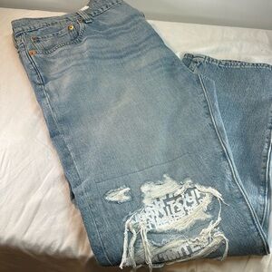 NWT LEVI PREMIUM LO-BALL STACK WOMEN’S JEANS SIZE 44